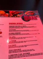 The Ultimate Bar and Grill menu