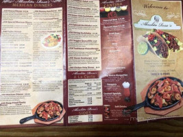 Abuelita Rosa's Mexican menu