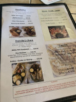 Clermont Oyster menu
