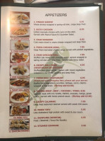 Tuktan Thai Food menu
