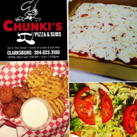 Chunki's Pizza Subs food