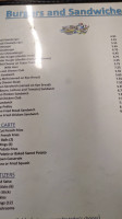 Fish Pond Cafe menu
