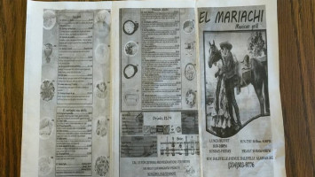El Mariachi Restaurant menu