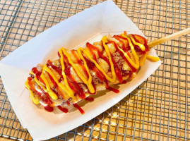 Cruncheese Korean Hot Dog food