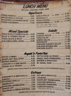 Angelos menu