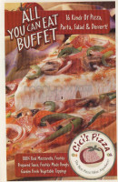 Fire Ice Pizza menu