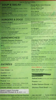 Green Lantern Pub menu