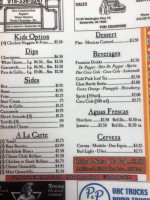 Tacos Pachitas menu