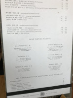 Merkin Vineyards Tasting Room Osteria menu