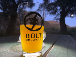 Bolt Brewery Beer Garden food