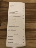 Ferus Artisan Ales menu