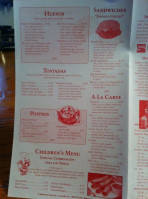 Edchada's menu