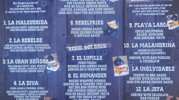 La Rebelde Food Truck inside