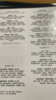 Waffle Bear Cafe Latino menu
