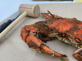 Hard Shell Crabs And Seafood food