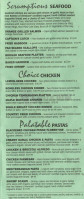 Ground Round Grill menu