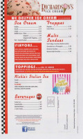 Fat Fingers menu