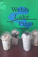 Webb Lake Pizza food