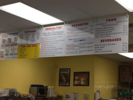 Whit's Frozen Custard menu