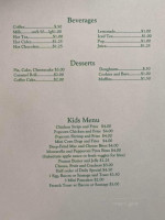 Homemade Kitchen menu