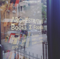 Archestratus Books Foods outside