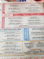 Boomarang Diner menu