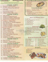 Asian Express menu