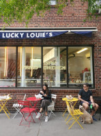 Lucky Louie's food