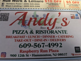 Andy's Pizza food