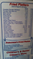 Fisherman's Feast menu