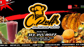 C Ruff's International Cuisine food