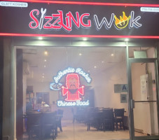 Sizzling Wok food