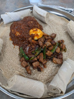 Cherkose Ethiopian Cuisine inside