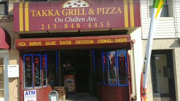 Takka Grill Pizza On Chelten Ave food
