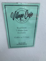 Village Cafe food