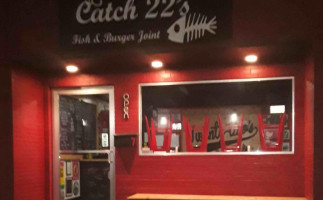 Catch 22's Fish Burger Joint food