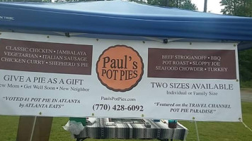 Paul's Pot Pies inside