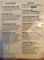 Twin Rivers Brewing Company Taproom menu