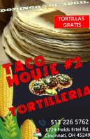 Taco House 2 food