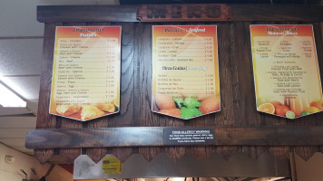 Prieto Empanadas menu