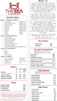 Sea Crab House Astoria menu