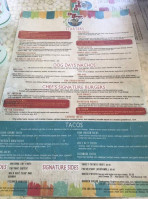 Dog Days Grill menu