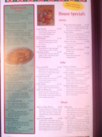 Mexico Lindo menu