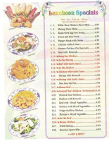 Southern China menu