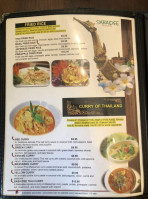 Sabaidee Thai Sushi menu