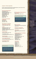 Captain's Galley Seafood Shack menu