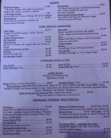 University At Larchmont menu