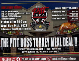 The Pitt Boss Bbq And Gamers Lounge food