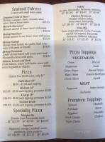 Ian And Jojo's Pizzeria And menu