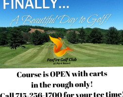 Foxfire Golf Club At Par4 Resort food